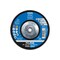 Pferd 7" x 5/8-11 Thd. POLIFAN Flap Disc - A SG STEELOX, Aluminum oxide, 40 Grit, Conical 62268 - alternate 2